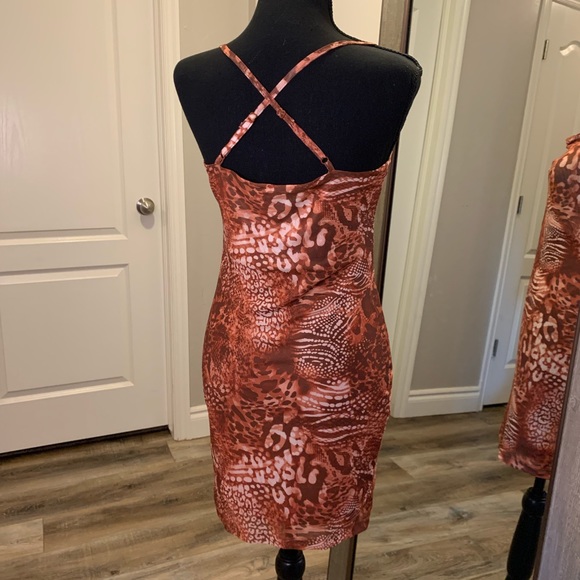 SHEIN Leopard Print Bodycon Dress - Picture 4 of 13